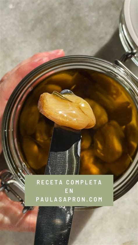 Ajos Confitados Confit de Ajo fáciles y versátiles Se van a