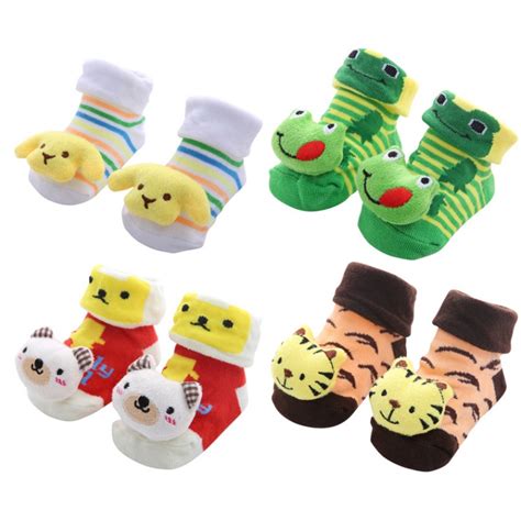 Voc Escolhe Par De Meias Infantil D Beb Pantufa Bichinho