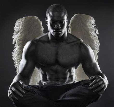 Black Male Angels With Wings