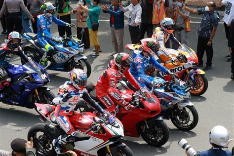 Konvoi Lagi Para Rider Motogp Bakal Keliling Mataram Sebelum Balapan