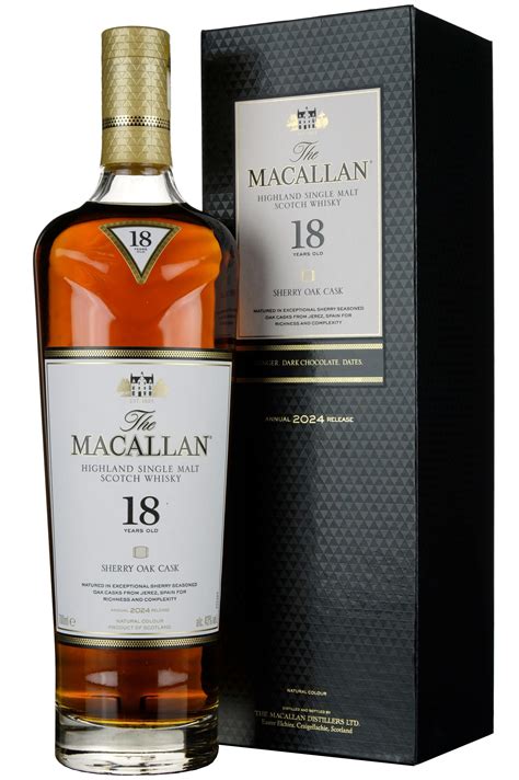 Macallan 18 Year Old Sherry Oak Cask 2024 Release - Whisky-Online Shop