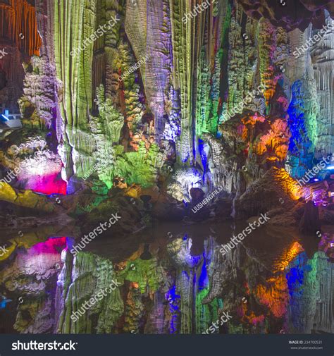 Yangshuo Guilin China Caves Karst Landforms Stock Photo 234700531