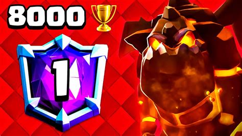 How I Got 8000 Trophies In Clash Royale 🏆 Youtube