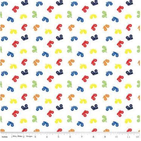 Cotton Hot Wheels Monster Trucks Racing Show Big Vehicles Officially Licensed By Riley Blake