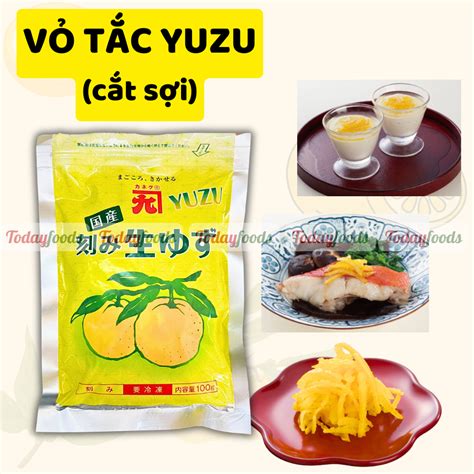 vo tac yuzu nhat ban cat soi kizami nama yuzu kaneku  topping