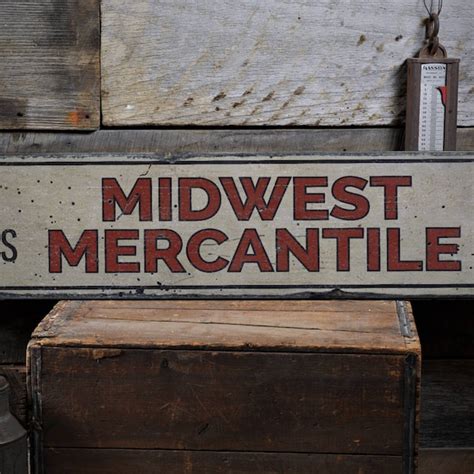 Mercantile Sign Etsy