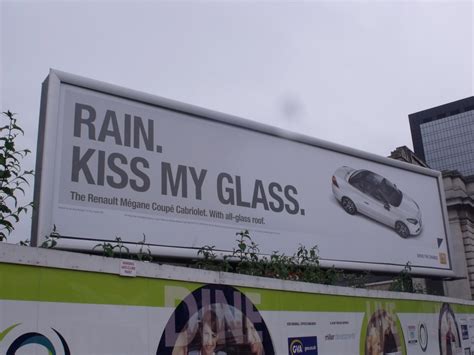 Rain Kiss My Glass Billboard On Broad Street It Was Rain Flickr