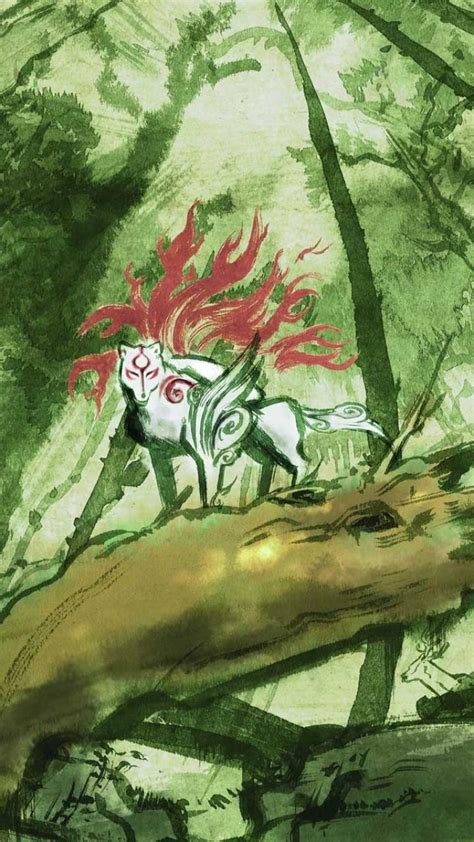 Okami Phone Wallpapers Top Free Okami Phone Backgrounds Wallpaperaccess