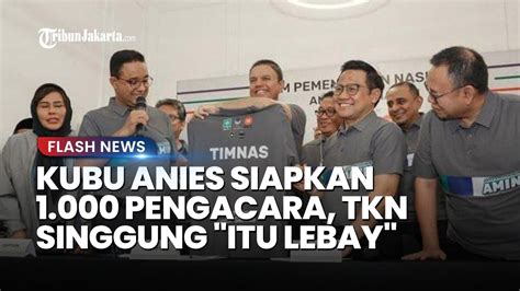 Kubu Anies Siapkan Pengacara Tkn Singgung Lebay Ruang Sidang