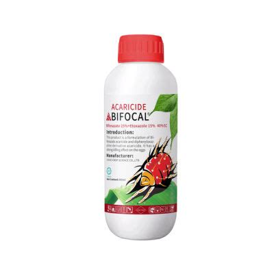 Bifenazate 25 Etoxazole 15 40 SC Insecticide Acaricide Control