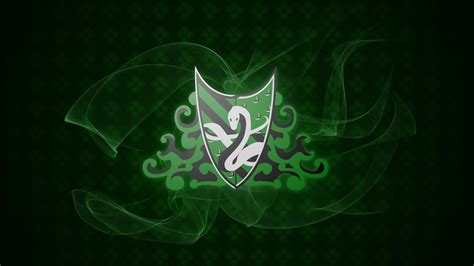 Slytherin Logo Green Flowers Background HD Slytherin Wallpapers | HD ...