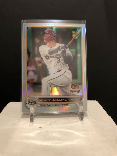 浅村栄斗 楽天 2022 Topps Chrome Npb Base Refractor2014年～｜売買されたオークション情報