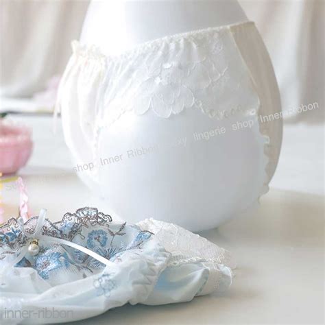 楽天市場下着 ショーツ ランジェリー スタンダード フルバック レース脇ひも 刺繍 レース リボン 可愛い キュート ラブリー 通販 lingerie レディース 女性 女子 学生 M L