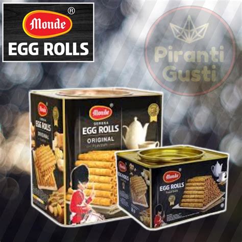 Jual MONDE SERENA EGG ROLL KALENG ORIGINAL 600 GRAM DAN 300 GRAM