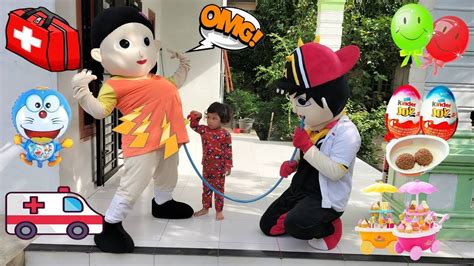 Drama Badut Lucu Squid Game Sakit Perut Di Tolong Dokter Boboiboy Youtube