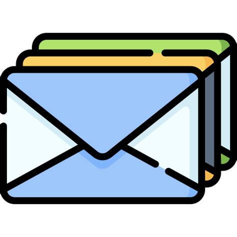 Envelopes Special Lineal Color Icon