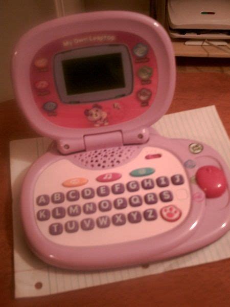 Leap Frog My Own Leaptop Laptop Pinkpurple Model 19167 Educational