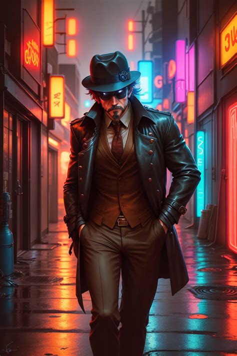 Neon Noir Detective By Sheikkinen On Deviantart