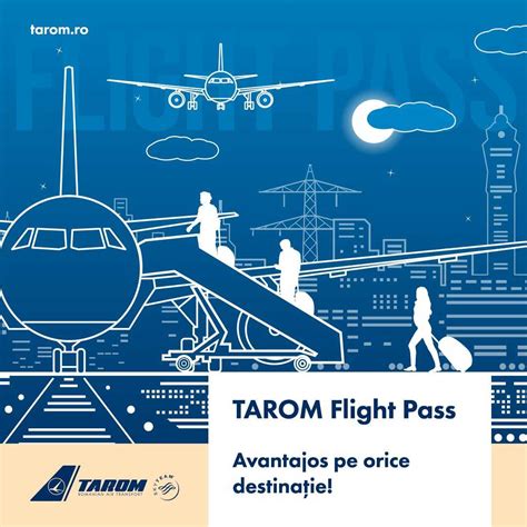 Abonament TAROM Flight Pass avantajos pe orice destinaţie