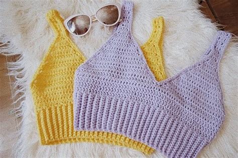 Crochet Bikini And Bralette Top Patterns Beautiful Dawn Designs