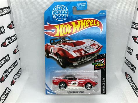 Hot Wheels Corvette Racer Mainline Hw Race Day