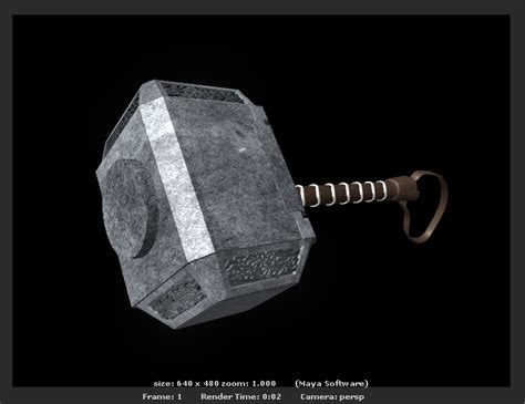 Mjolnir Thor S Hammer Behance