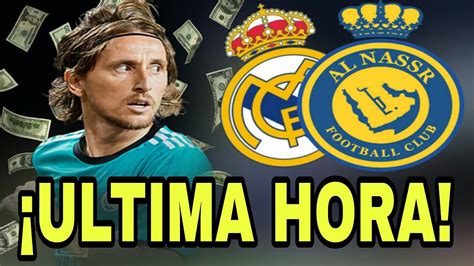 Decision Drastica De Modric Lo Acaban De Confirmar Youtube