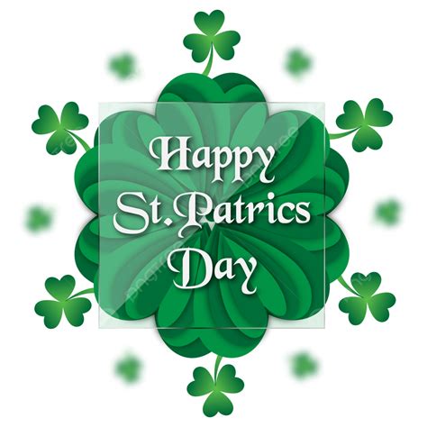 St Patricks Day Vector Hd Png Images Happy Patricks Day St Patrics St Patricks Day Green