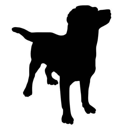 Free Dog Silhouette Outline, Download Free Dog Silhouette Outline png ...