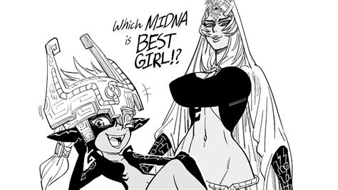 The Legend Of Zelda Cursed Form Midna VS True Form Midna Baalbuddy