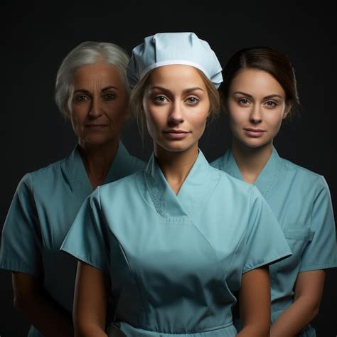 Premium Ai Image A Dedicated Nurse Wearing A Uniform Ai Generated