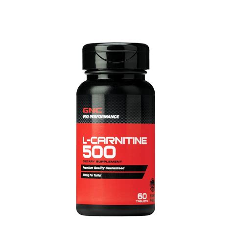 L Carnitina 500mg Pro Performance 60 Tablete GNC Dr Max Farmacie