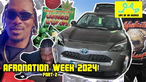 Afronation Week L O A A Vlog Part Youtube