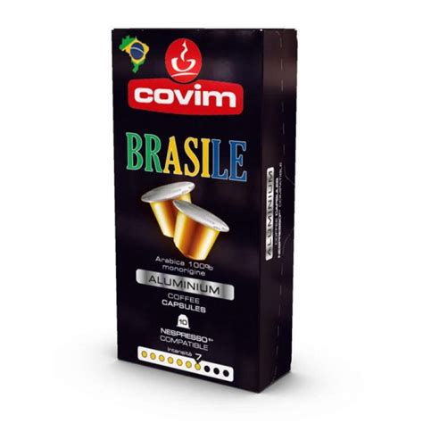 COVIM Alluminio Brasilie капсули Nespresso 10 бр Kafence bg