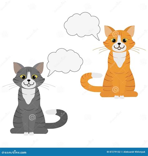 Cat illustration stock illustration. Illustration of icon - 87279132