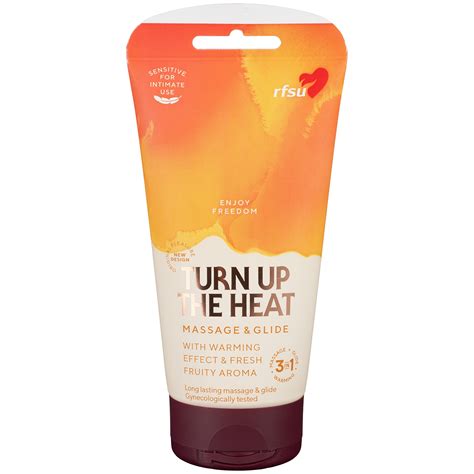 RFSU Turn Up The Heat Massage Gleitgel 150 Ml Sinful