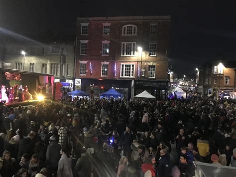 Grantham Christmas Market Lights Switch On Gallery Grantham Matters