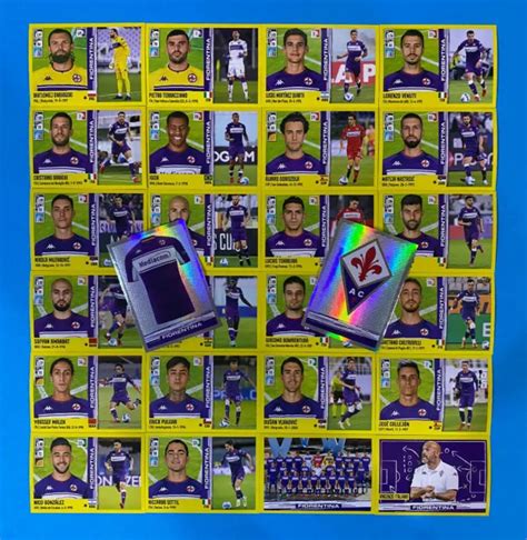 Figurine Calciatori Panini Squadra Fiorentina Completa