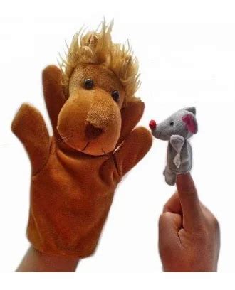 Lion And Mouse Famous Story Telling Hand And Finger Puppets at Rs 449 ...