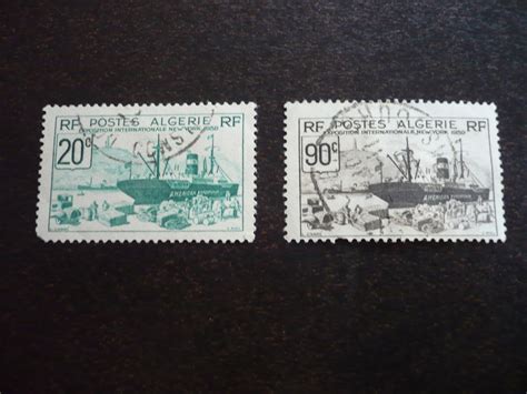 Stamps Algeria Scott Used Part Set Of Stamps Europe