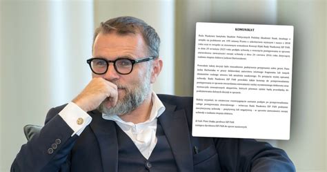 Jacek Bartosiak Straci Doktorat Jest Post Powanie Rady Naukowej Isp