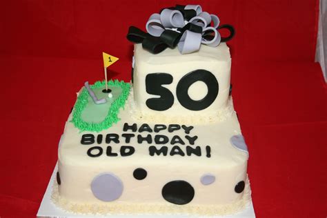 50th Birthday Golf Cake Birthday Golf Cake Gorgeous Cakes Gourmet