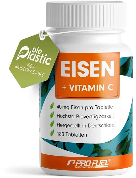 Profuel Eisen Vitamin C Tabletten 180 Stk Ab 8 36