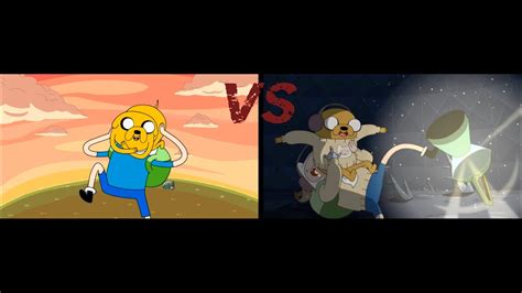 Finn I Jake Vs Ywio Y Por Wnanie Intra Pora Na Przygod Youtube