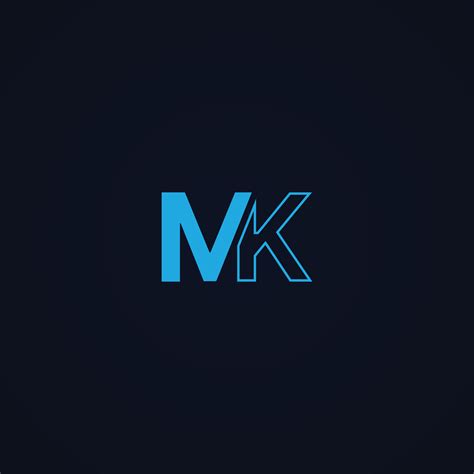 Mk Initials Logo Monogram Mk Letters 29234191 Vector Art At Vecteezy