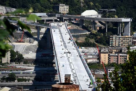 Nuovo Ponte Di Genova L Inaugurazione Del Agosto