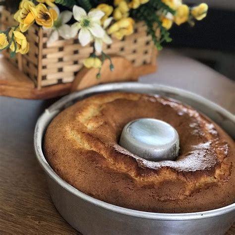 Bolo De Creme De Leite Receiteria