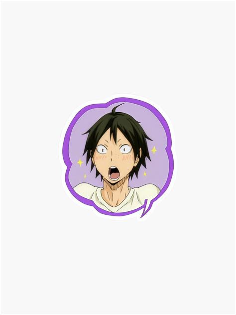 Haikyuu Yamaguchi Sticker Sticker For Sale By Buttahfly06 Redbubble