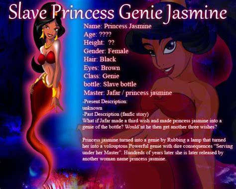 Slave Princess Genie Jasmine Fan Fiction Fandom Powered By Wikia