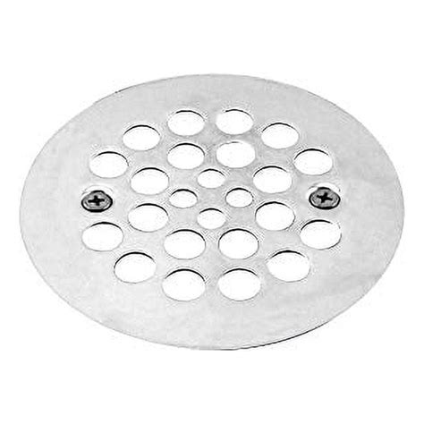 Mantra Enterprise All Brass Shower Drain Cover, Chrome Finish, Plastic ...